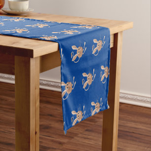 Chemin De Table Court Illustration de jerboa aux longues oreilles