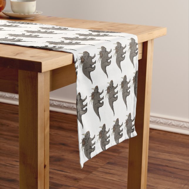 Chemin De Table Court Illustration de Styracosaurus (In Situ)