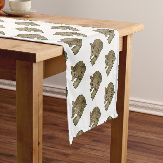 Chemin De Table Court Illustration de Tarsier (In Situ)