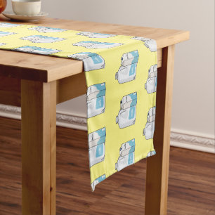 Chemin De Table Court Illustration du lait
