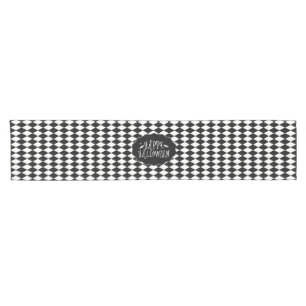 Chemin De Table Court Impression diamant Harlequin Halloween