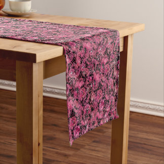 Chemin De Table Court Impressions florales