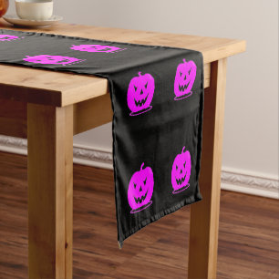 Chemin De Table Court Jack rose olantern Halloween Thunder_Cove