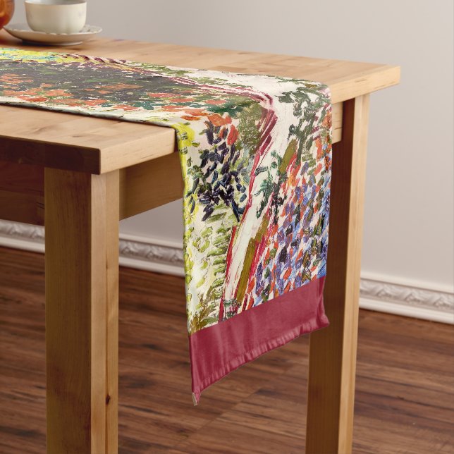 Chemin De Table Court Jardin Floral Van Gogh À Arles Art Floral (In Situ)