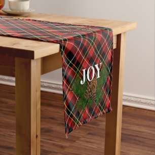 Chemin De Table Court Jolie Charme Joyeux Joyeux Joyeux Cabine Décor
