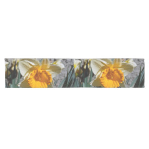 Chemin De Table Court Jolies fleurs jaunes de jonquille