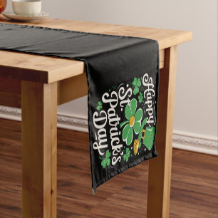 Chemin De Table Court Joyeuse Saint-Patrick Patrimoine Irlandais St Patt