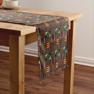 Chemin De Table Court Kente Cloth