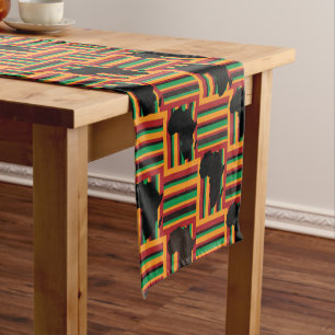 Chemin De Table Court Kente Table Runner