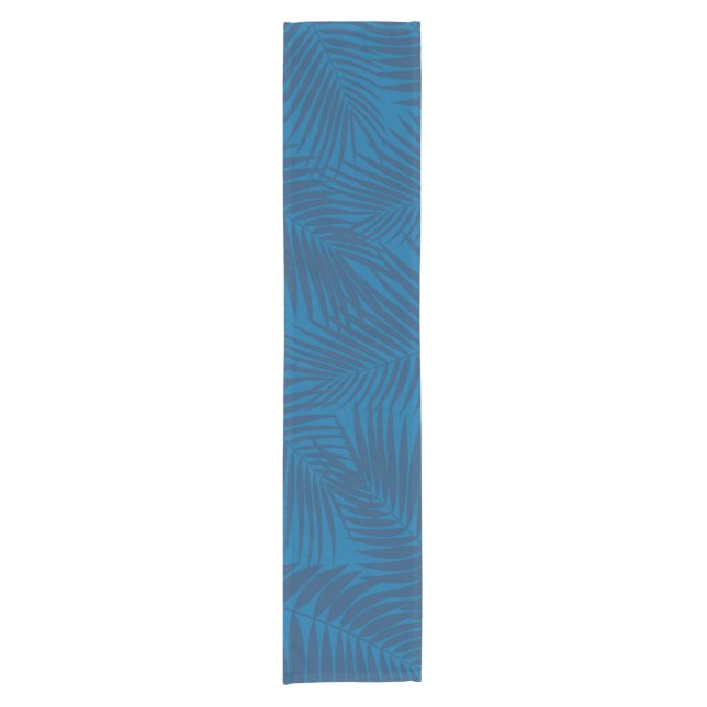 Chemin De Table Court Kona Palms Hawaiian Leaf (Devant)