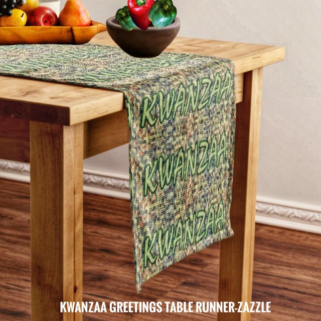 Chemin De Table Court Kwanzaa (Créateur téléchargé)
