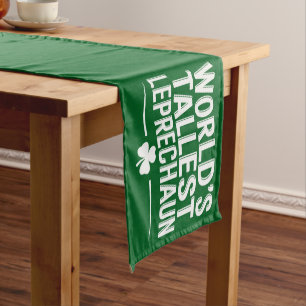 Chemin De Table Court La Saint-Patrick du plus grand lutin du monde