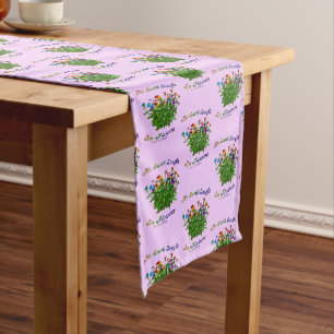 Chemin De Table Court La Terre Rire Dans Les Fleurs Citation Inspiration