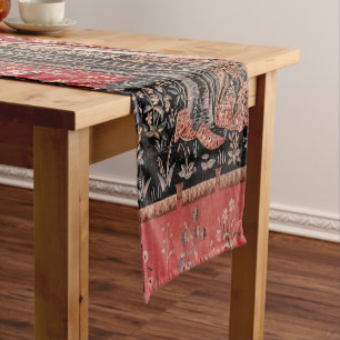 Chemin De Table Court Lady et Unicorn Moyen Tapestry Touch