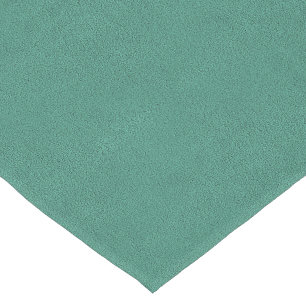 Chemin De Table Court Le regard confortablement de la texture turquoise