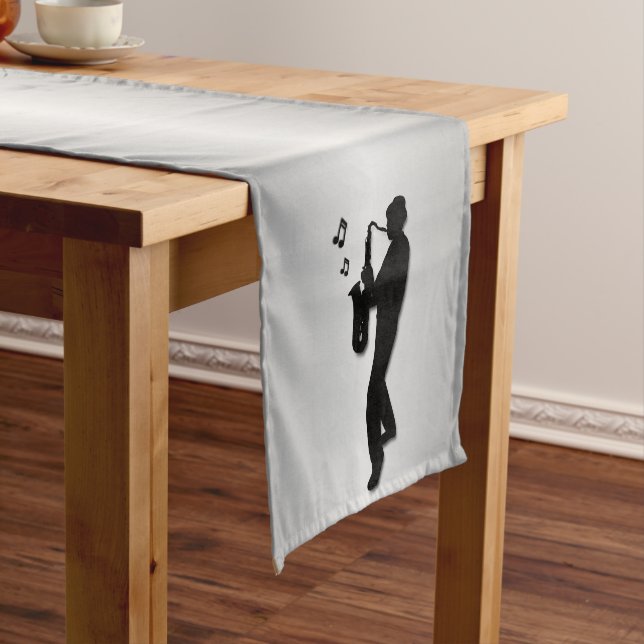Chemin De Table Court Lecteur saxophone (In Situ)