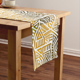 Chemin De Table Court "L'esthétique africaine : manger avec distinction"
