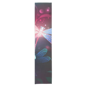 Chemin De Table Court libellule rouge brillante