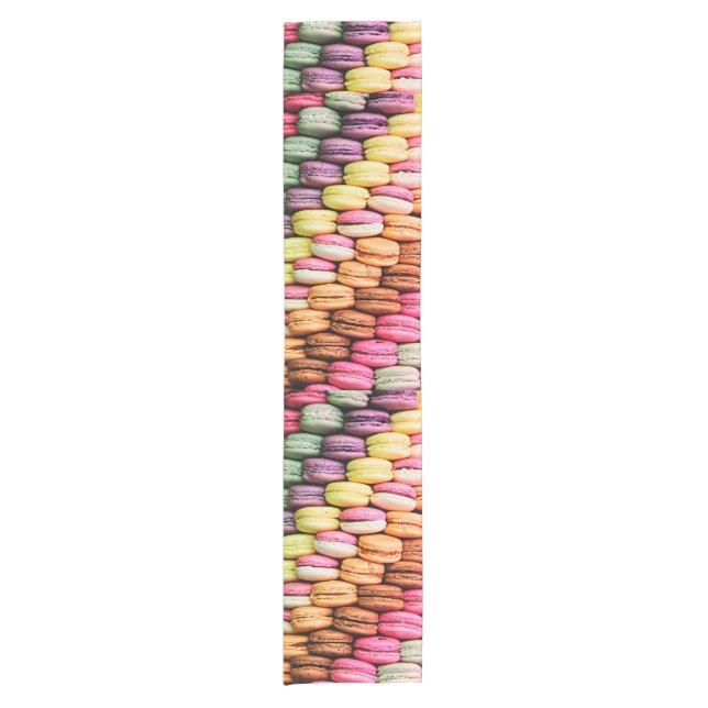 Chemin De Table Court Macaron français (Devant)