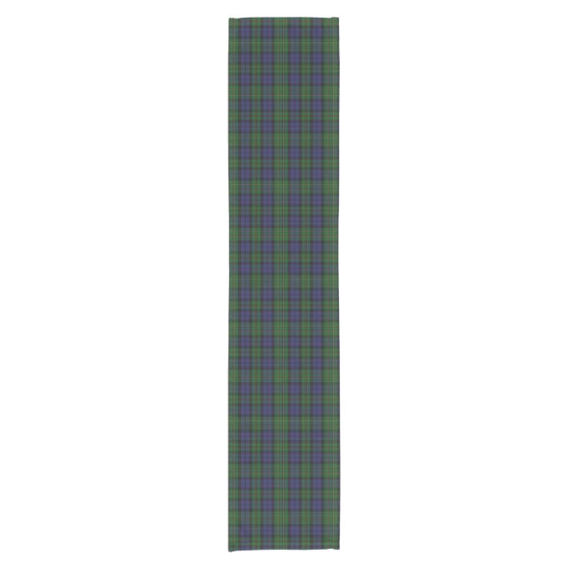 Chemin De Table Court MacEwen Clan Tartan Plaid Table Runner (Devant)