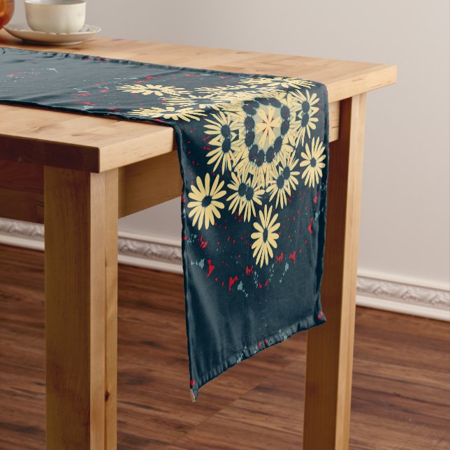 Chemin De Table Court Mandala des rêves de Daisy (In Situ)