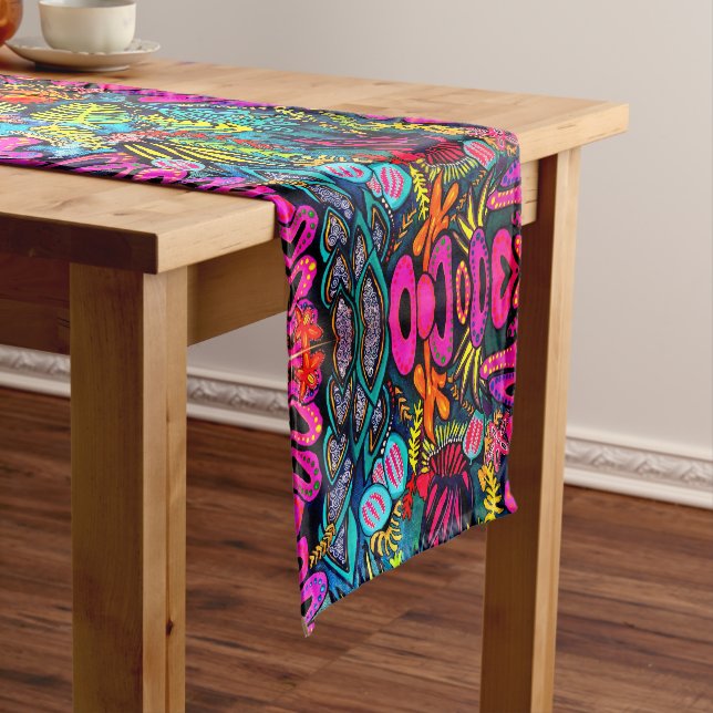 Chemin De Table Court Marine Life - Coureur de table (In Situ)