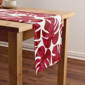 Chemin De Table Court MAULI (Rose Duo)
