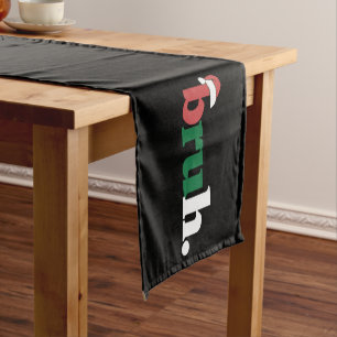 Chemin De Table Court Mème de Bruh Citation Drôle Salutation de Frère No