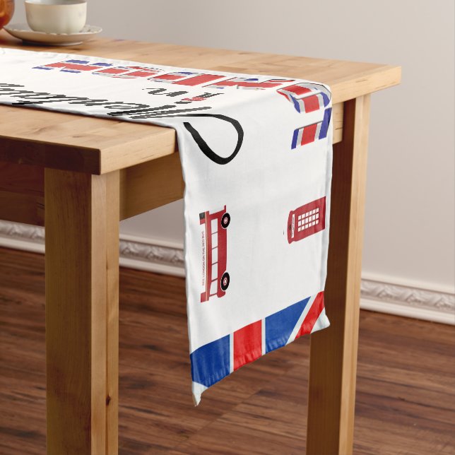 Chemin De Table Court Mental In London Table Runner (In Situ)