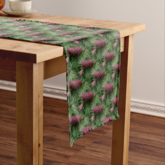Chemin De Table Court Miniature Pine Cones Motif naturel