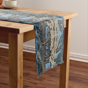 Chemin De Table Court Mission, Arts & Artisanat May Tree par Walter Cran