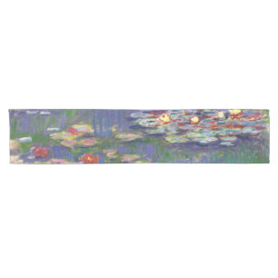 Chemin De Table Court Monet Water Lilies Chef-d'oeuvre Peinture