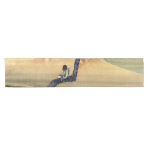 Chemin De Table Court Mont Fuji Japonais Vintage