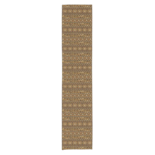 Chemin De Table Court Motif africain 2 de peau de guépard