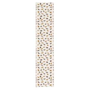 Chemin De Table Court Motif animal 1