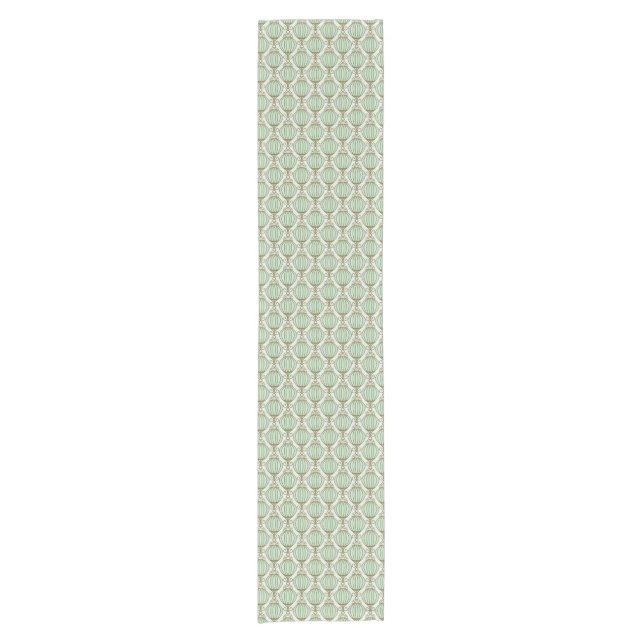 Chemin De Table Court Motif bleu de Motton (Devant)