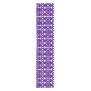 Chemin De Table Court Motif de courbe diamant