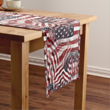 Motif de drapeau américain abstrait rouge blanc bl