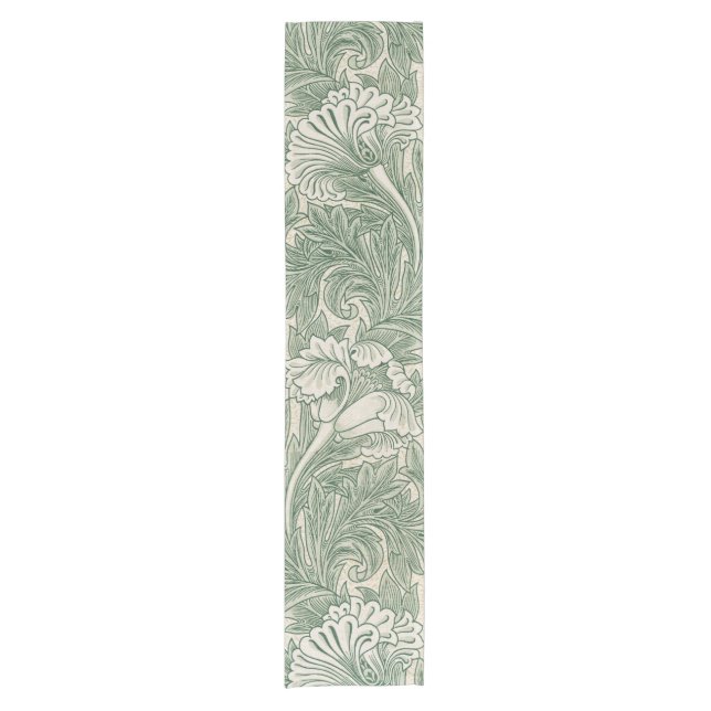 Chemin De Table Court Motif de fleurs, William Morris (Devant)