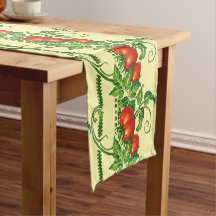Motif de frise de tomates de jardin Art nouveau ré