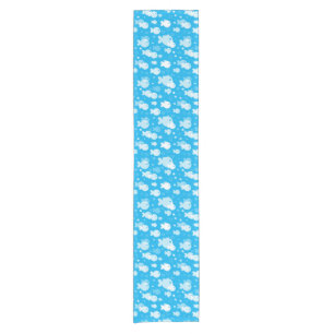Chemin De Table Court motif de poissons