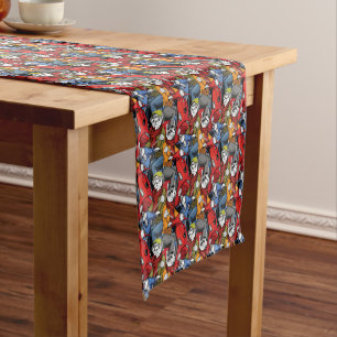 Chemin De Table Court Motif de scooter de chats et de chiens