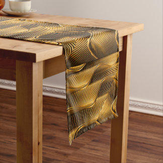 Chemin De Table Court Motif de style Vintage unique