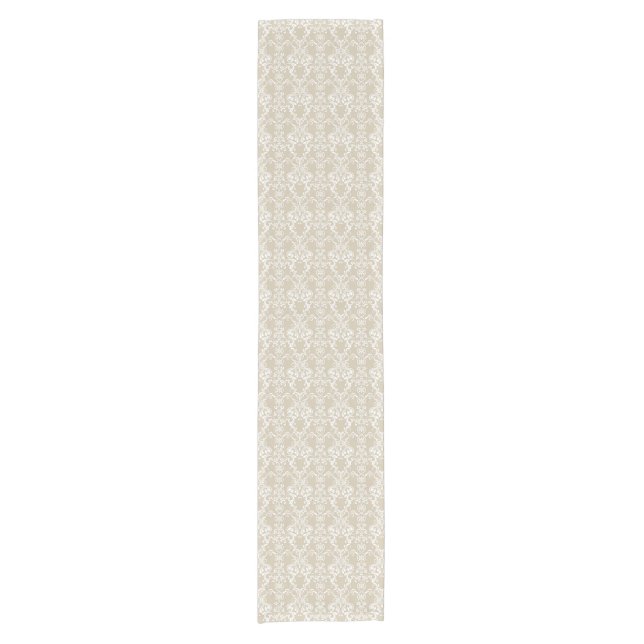 Chemin De Table Court Motif floral 2 (Devant)
