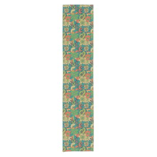 Chemin De Table Court Motif floral d'été