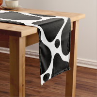 Motif girafe abstrait noir et blanc