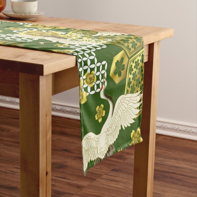 Chemin De Table Court motif japonais TABLE RUNNER (In Situ)