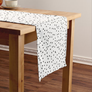 Chemin De Table Court Motif scandinave de triangle de style
