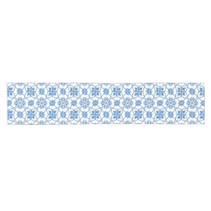 Chemin De Table Court Motif Vintage du carrelage portugais Azulejo