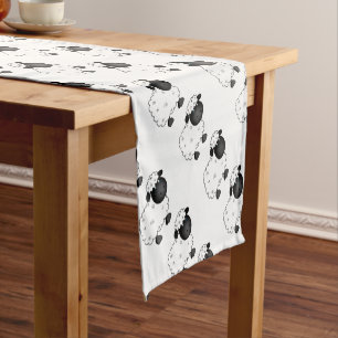 Chemin De Table Court Moutons de bébé pour la brebis